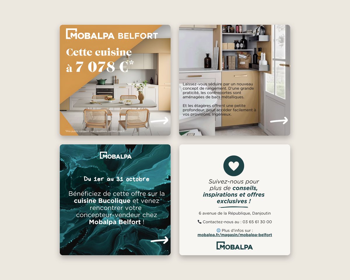 Offre du mois d'octobre : prix d'appel, astuce rangement et prise de rendez-vous