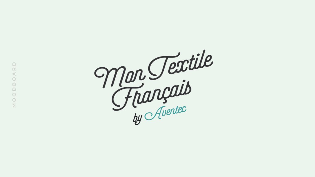 Moodboard et logo calligraphié, à la création de la marque